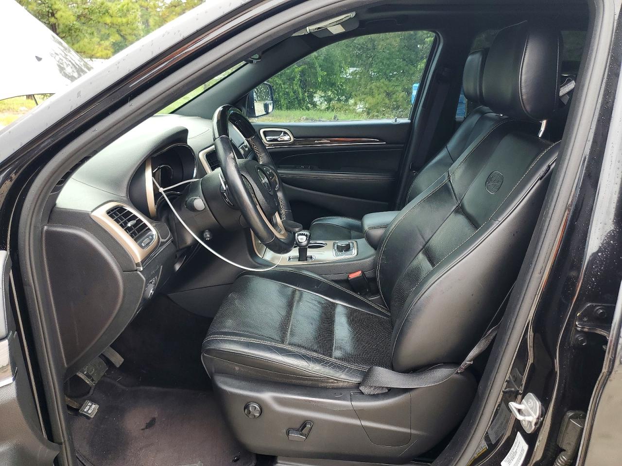 2015 Jeep Grand Cherokee Overland Black vin: 1C4RJFCT4FC212050