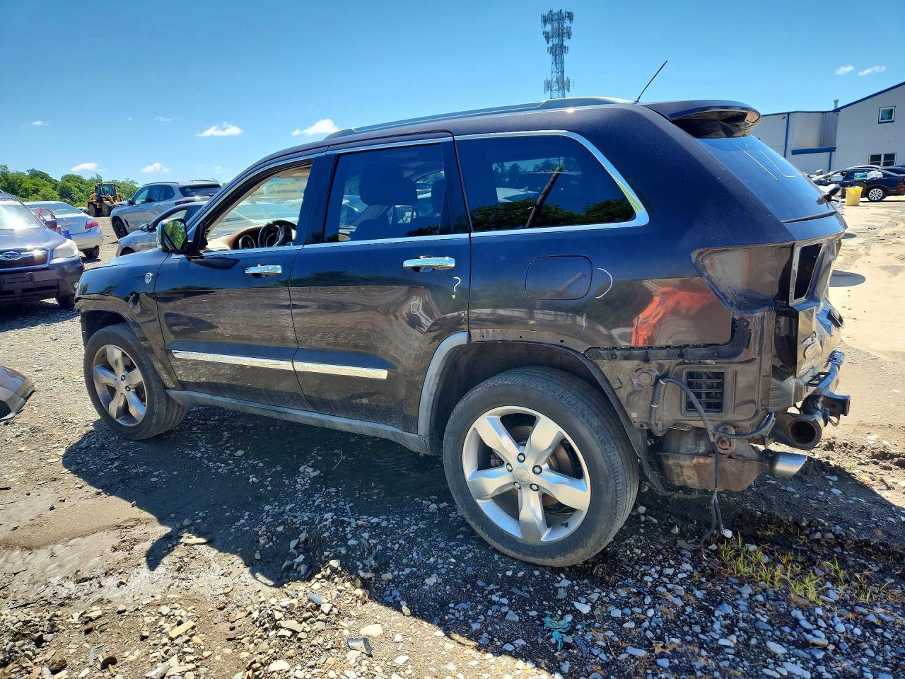 2012 Jeep Grand Cherokee Overland Серый vin: 1C4RJFCT5CC172959