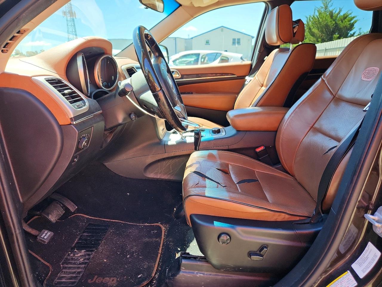 2012 Jeep Grand Cherokee Overland Серый vin: 1C4RJFCT5CC172959