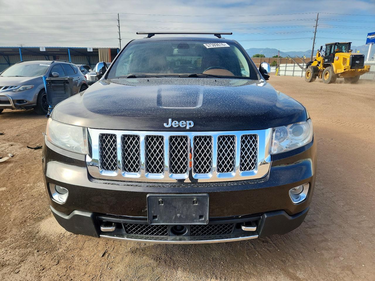 2012 Jeep Grand Cherokee Overland Коричневый vin: 1C4RJFCT5CC204096