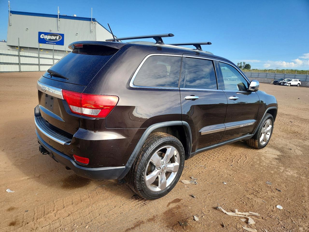 2012 Jeep Grand Cherokee Overland Коричневый vin: 1C4RJFCT5CC204096