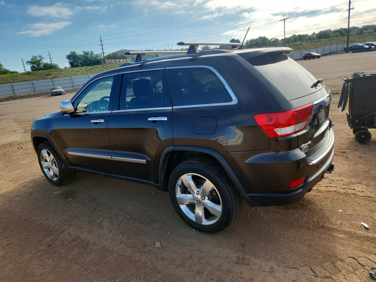 2012 Jeep Grand Cherokee Overland Коричневый vin: 1C4RJFCT5CC204096