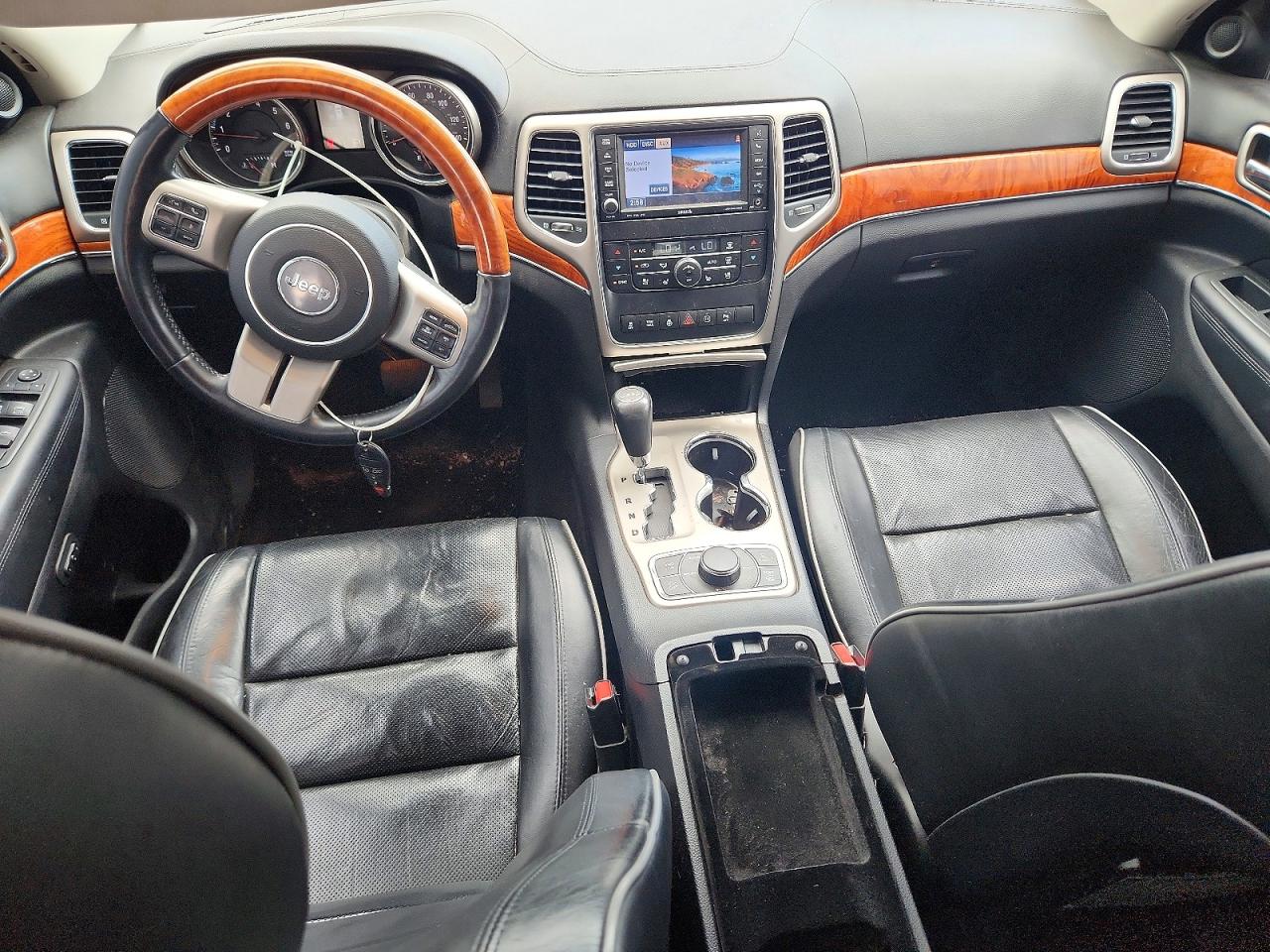 2012 Jeep Grand Cherokee Overland Белый vin: 1C4RJFCT5CC310810
