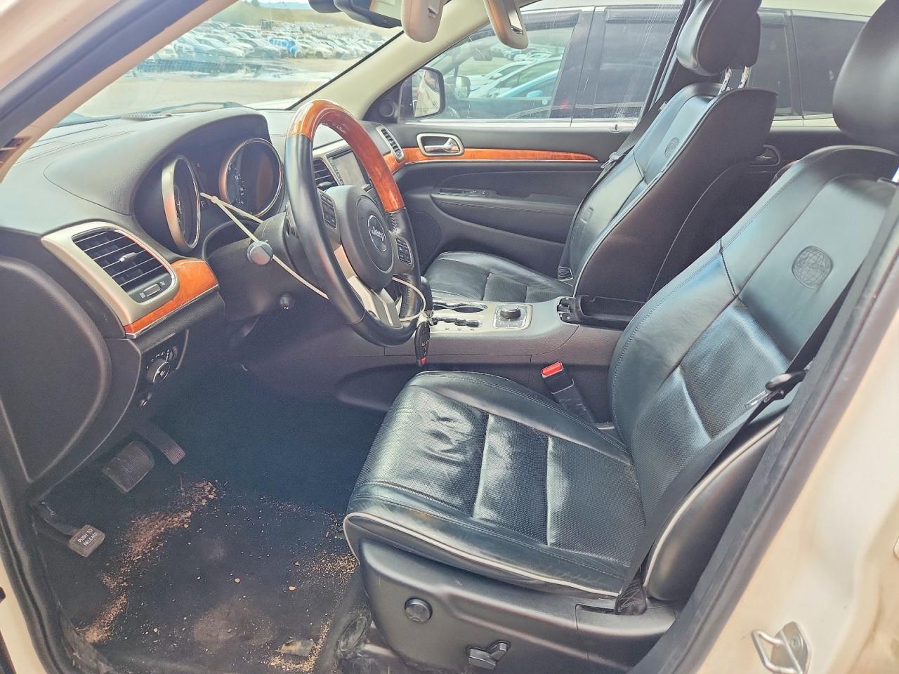 2012 Jeep Grand Cherokee Overland Белый vin: 1C4RJFCT5CC310810