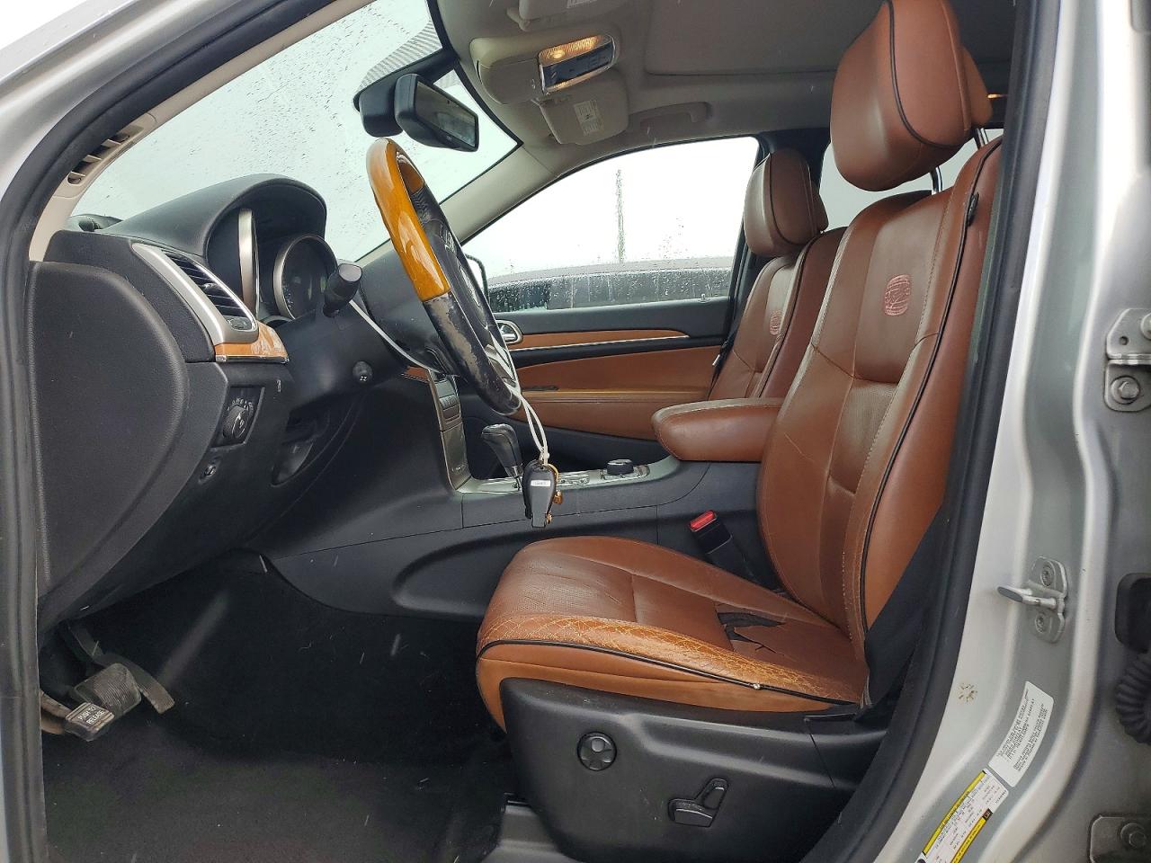 2012 Jeep Grand Cherokee Overland Gray vin: 1C4RJFCT5CC332953