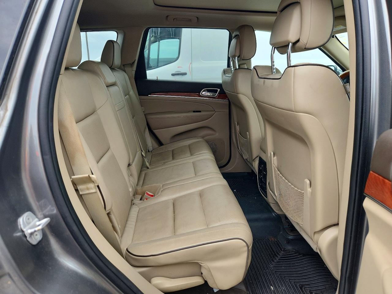 2013 Jeep Grand Cherokee Overland Gray vin: 1C4RJFCT5DC523855