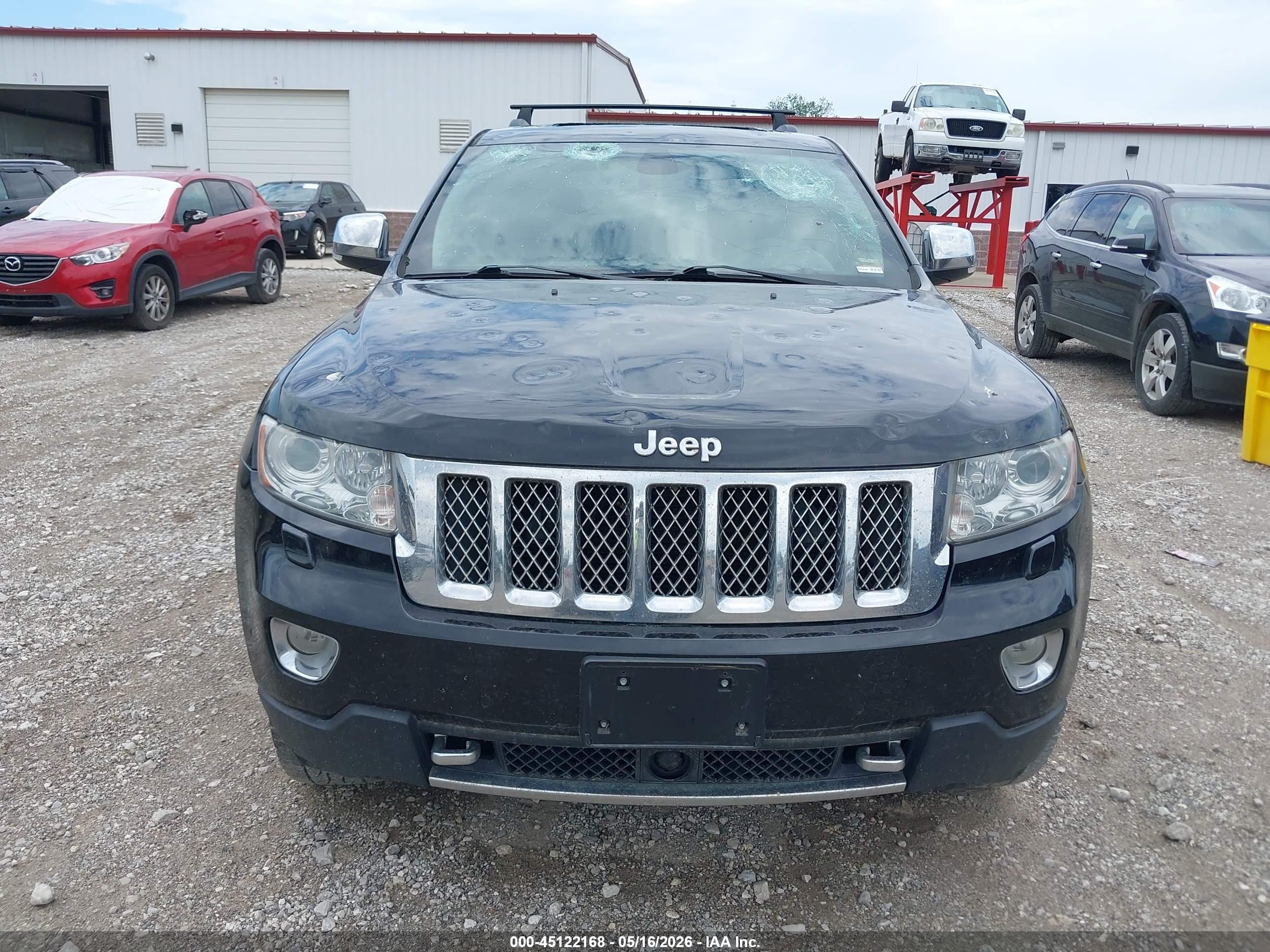 2013 Jeep Grand Cherokee Overland Summit Black vin: 1C4RJFCT5DC574899
