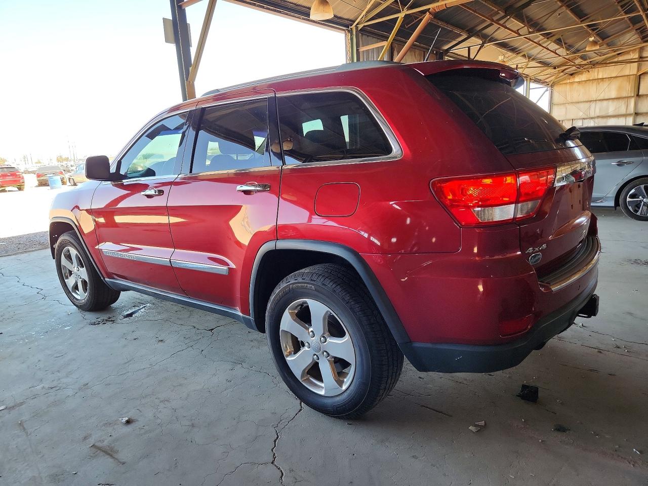 2013 Jeep Grand Cherokee Overland Бордовый vin: 1C4RJFCT5DC619906