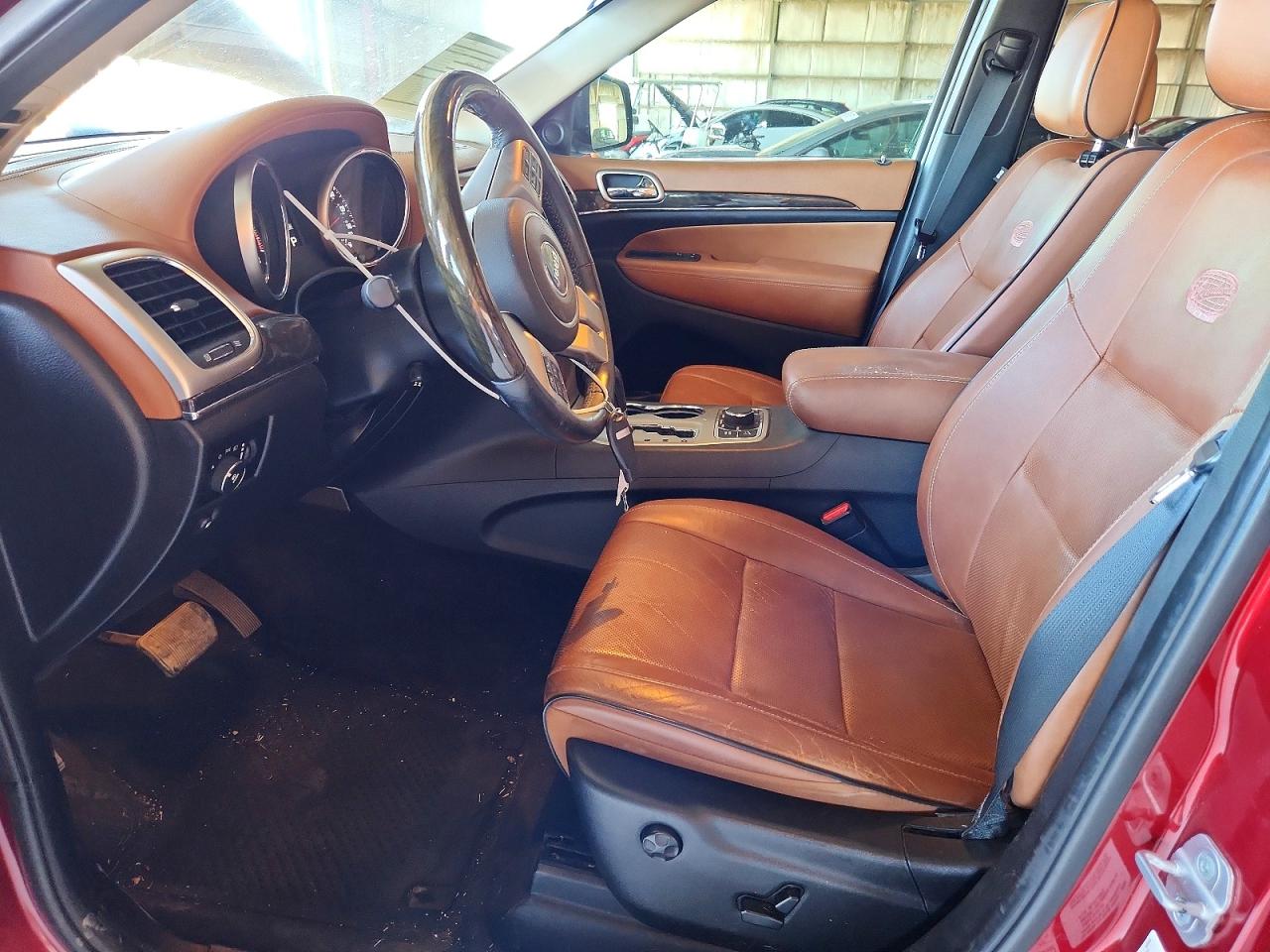 2013 Jeep Grand Cherokee Overland Бордовый vin: 1C4RJFCT5DC619906