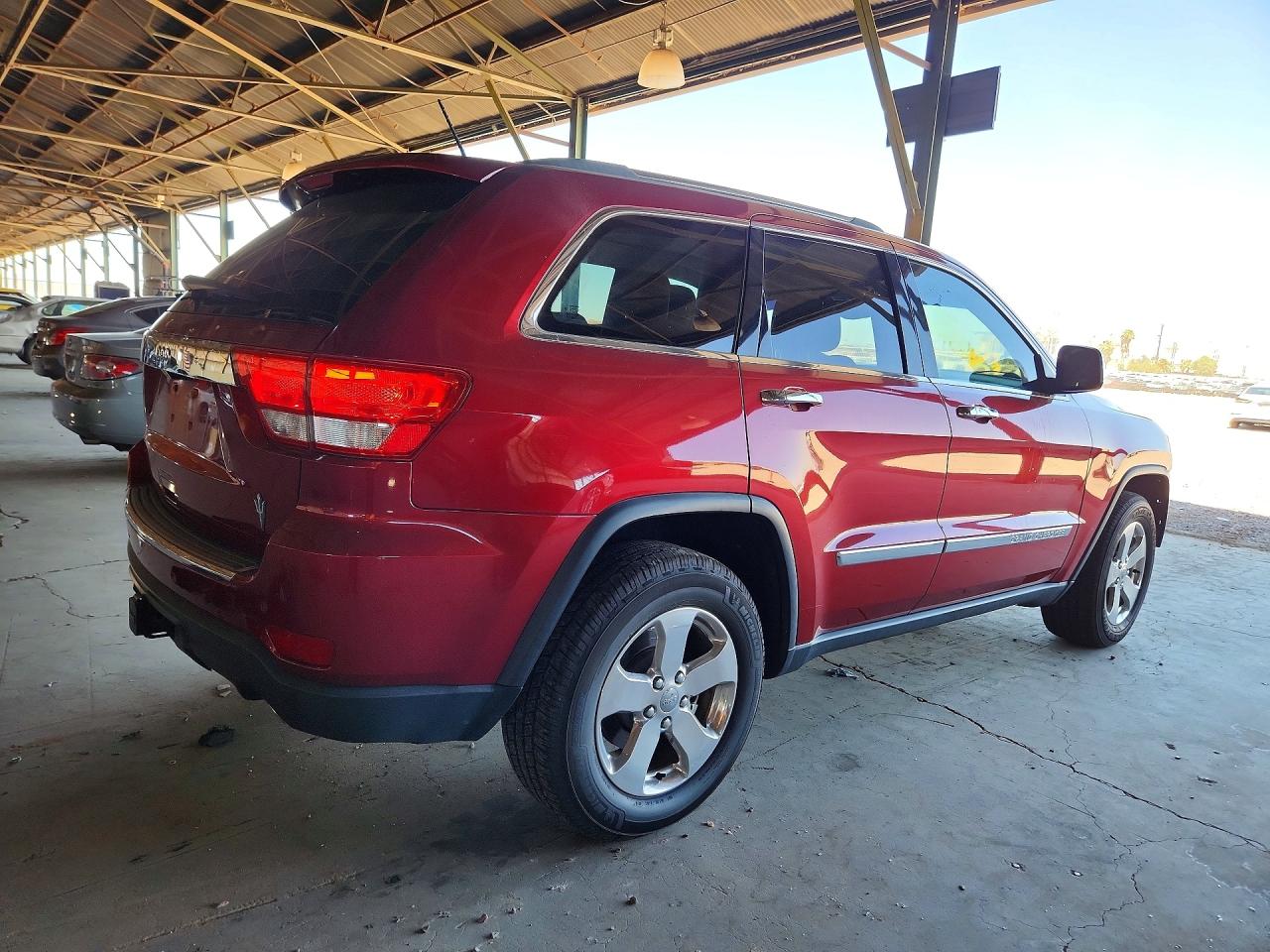 2013 Jeep Grand Cherokee Overland Бордовый vin: 1C4RJFCT5DC619906