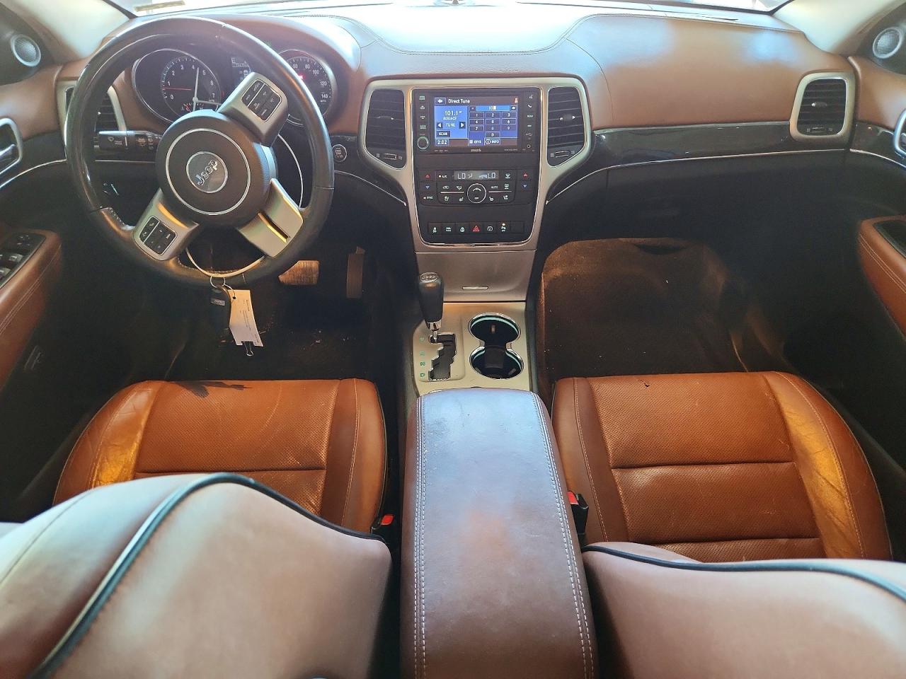 2013 Jeep Grand Cherokee Overland Бордовый vin: 1C4RJFCT5DC619906