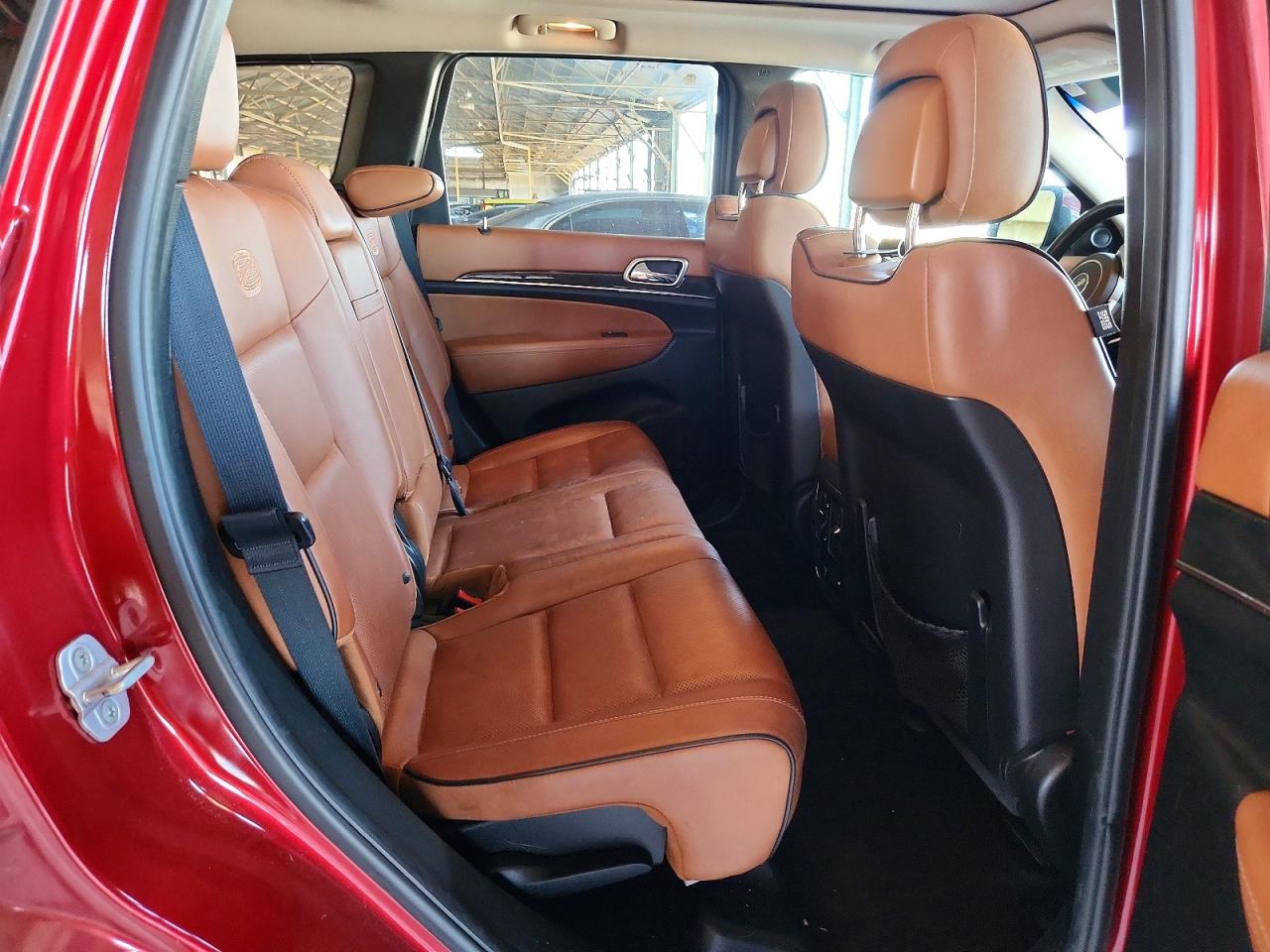 2013 Jeep Grand Cherokee Overland Бордовый vin: 1C4RJFCT5DC619906
