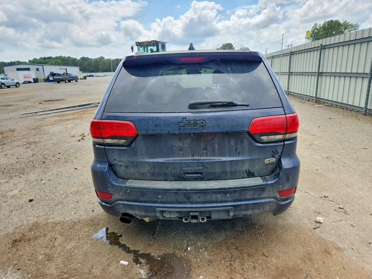 2015 Jeep Grand Cherokee Overland Blue vin: 1C4RJFCT5FC640984