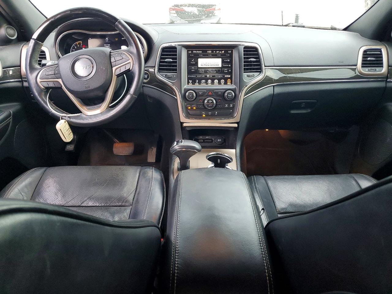 2015 Jeep Grand Cherokee Overland Серебряный vin: 1C4RJFCT5FC653248