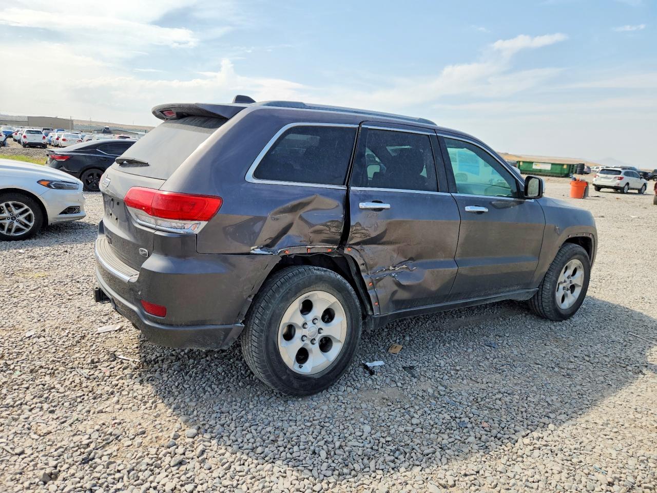 2015 Jeep Grand Cherokee Overland Charcoal vin: 1C4RJFCT5FC663598