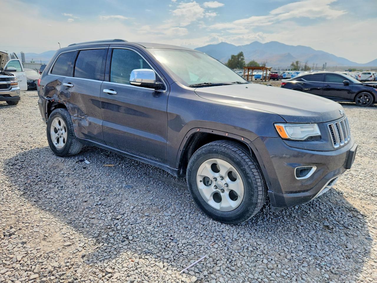 2015 Jeep Grand Cherokee Overland Charcoal vin: 1C4RJFCT5FC663598