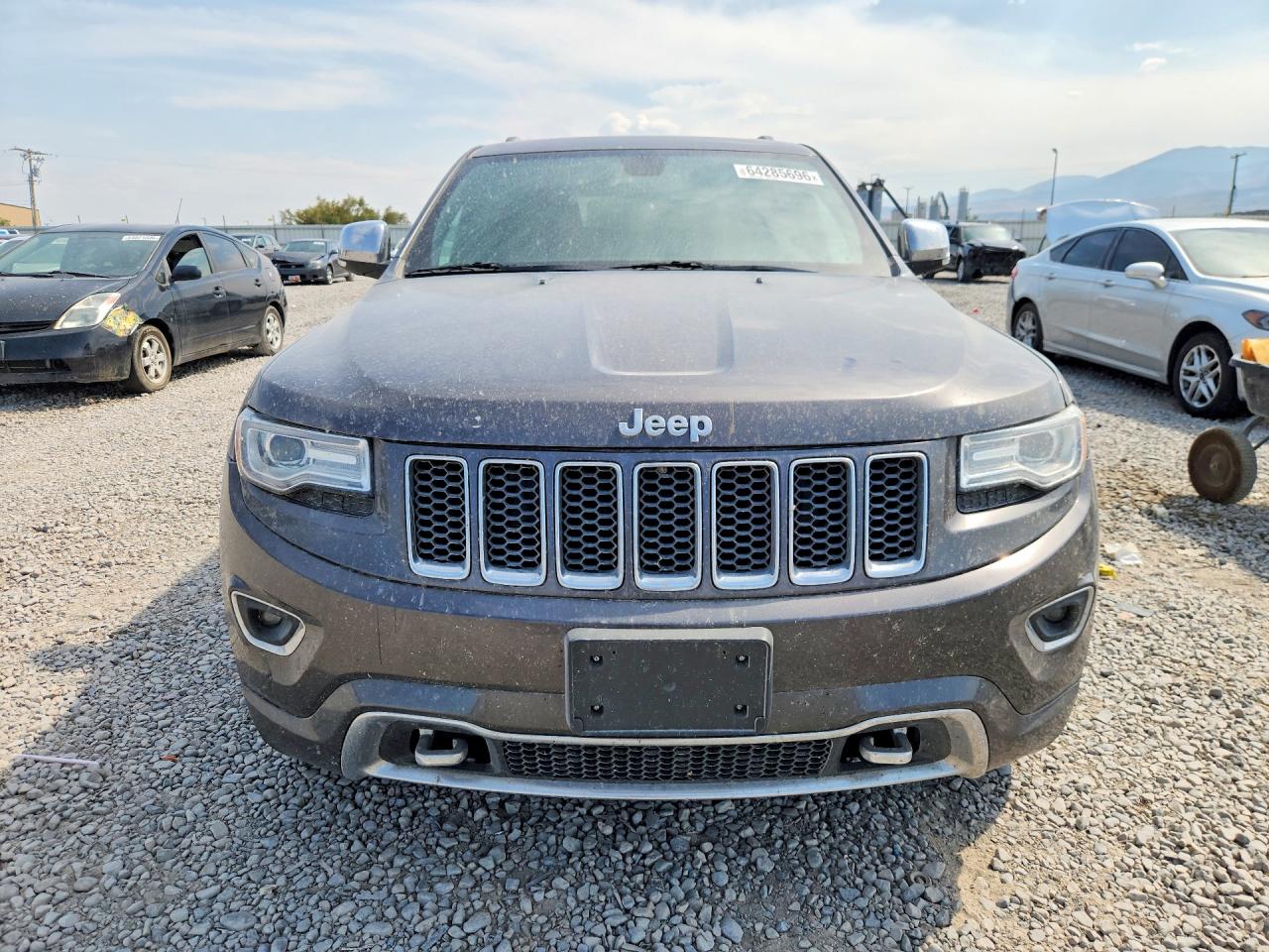 2015 Jeep Grand Cherokee Overland Charcoal vin: 1C4RJFCT5FC663598