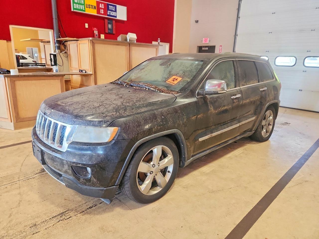 2012 Jeep Grand Cherokee Overland Черный vin: 1C4RJFCT6CC222493