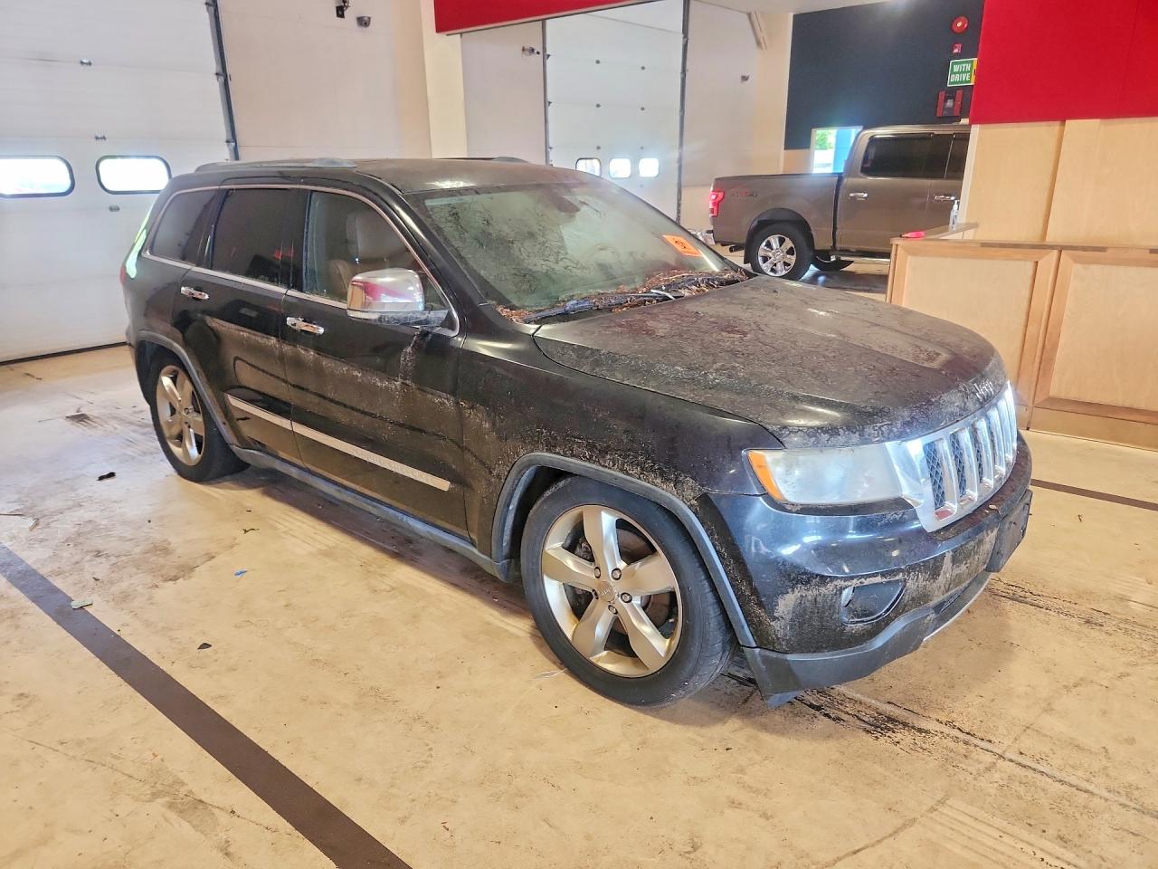 2012 Jeep Grand Cherokee Overland Черный vin: 1C4RJFCT6CC222493