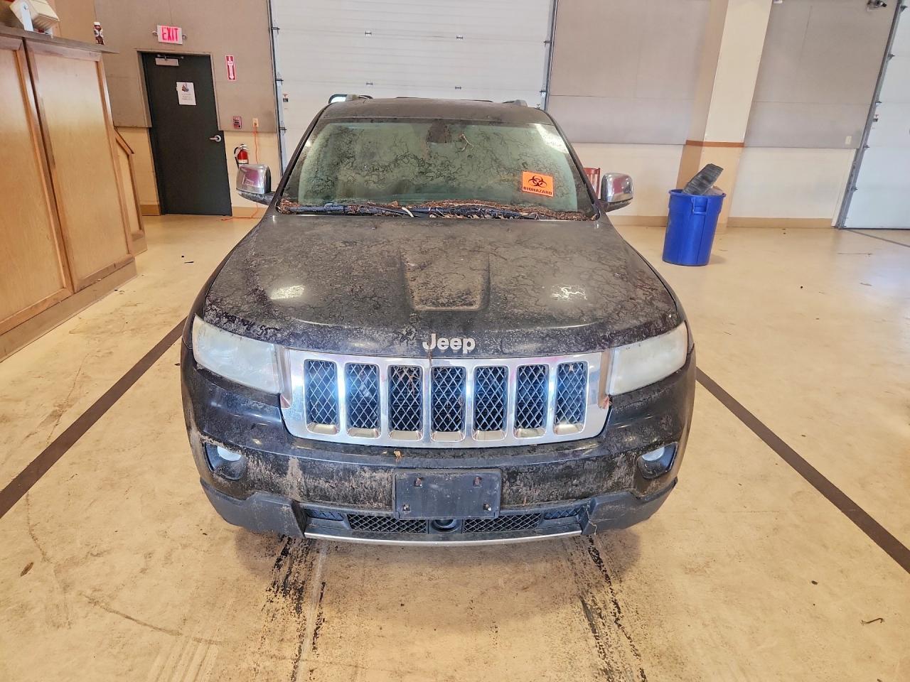 2012 Jeep Grand Cherokee Overland Черный vin: 1C4RJFCT6CC222493