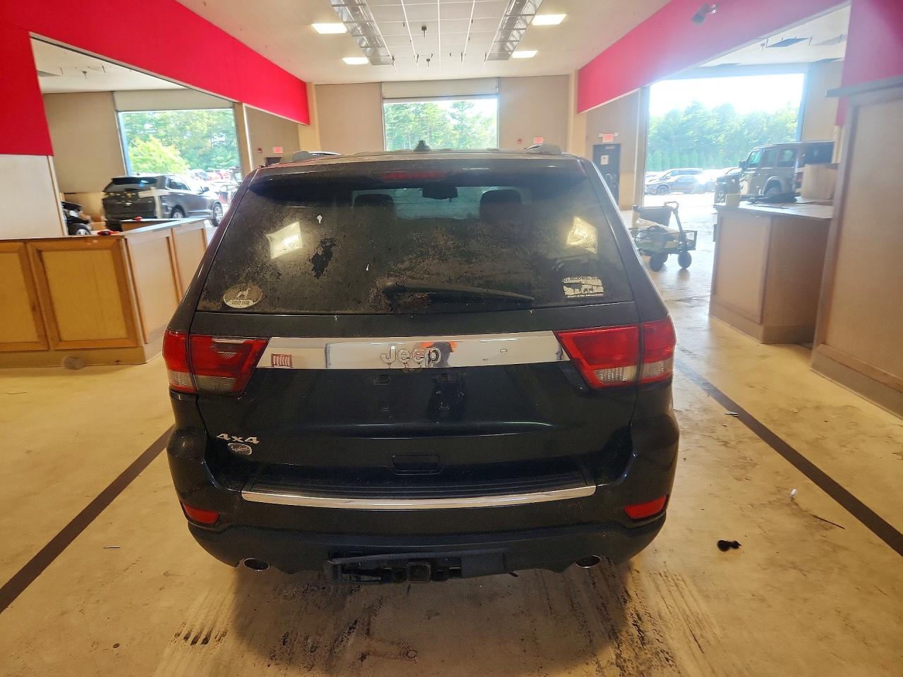 2012 Jeep Grand Cherokee Overland Черный vin: 1C4RJFCT6CC222493