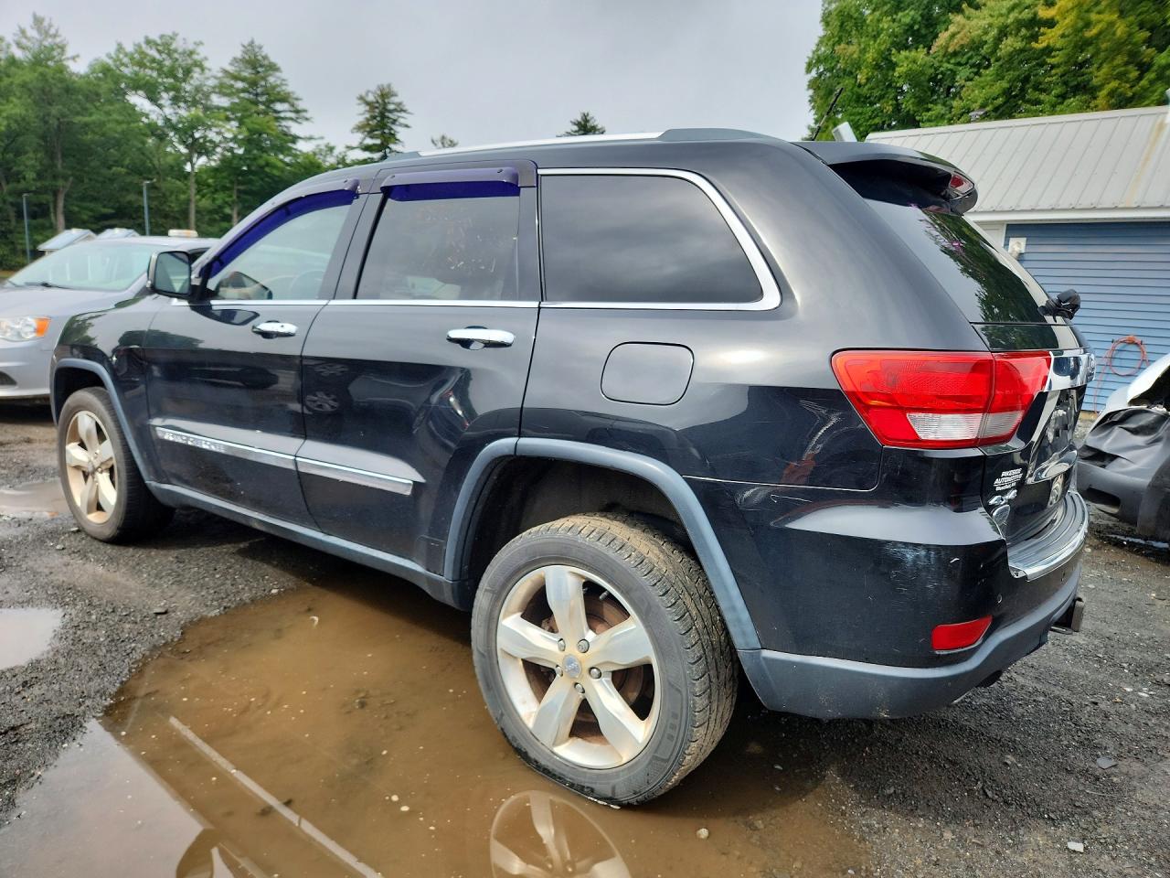 2012 Jeep Grand Cherokee Overland Black vin: 1C4RJFCT6CC269684