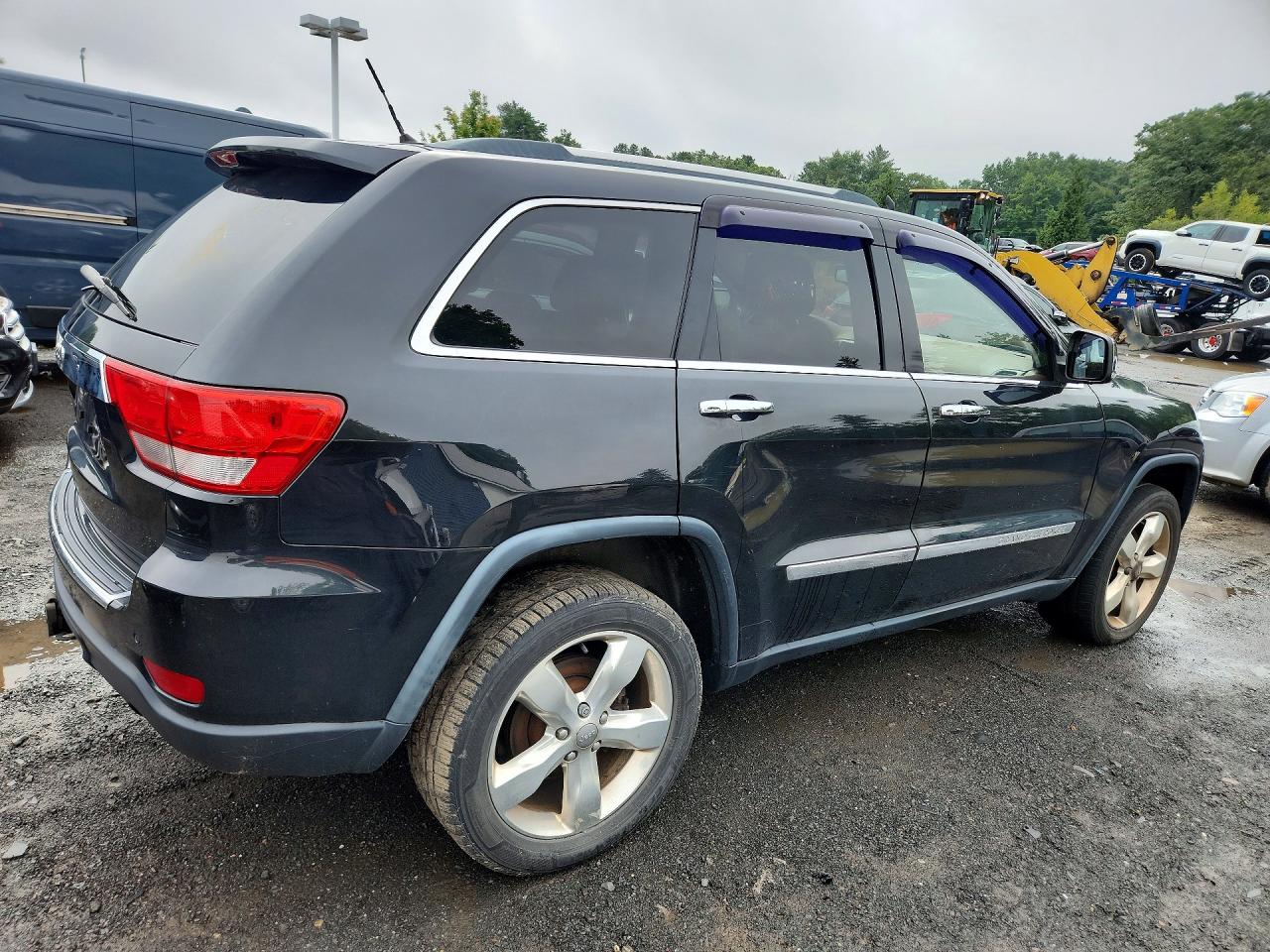 2012 Jeep Grand Cherokee Overland Black vin: 1C4RJFCT6CC269684