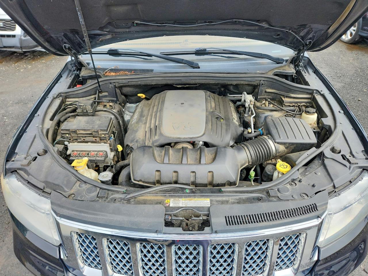 2012 Jeep Grand Cherokee Overland Black vin: 1C4RJFCT6CC269684