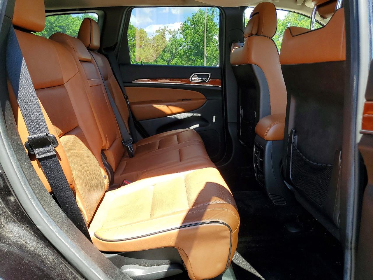 2013 Jeep Grand Cherokee Overland Black vin: 1C4RJFCT6DC644619