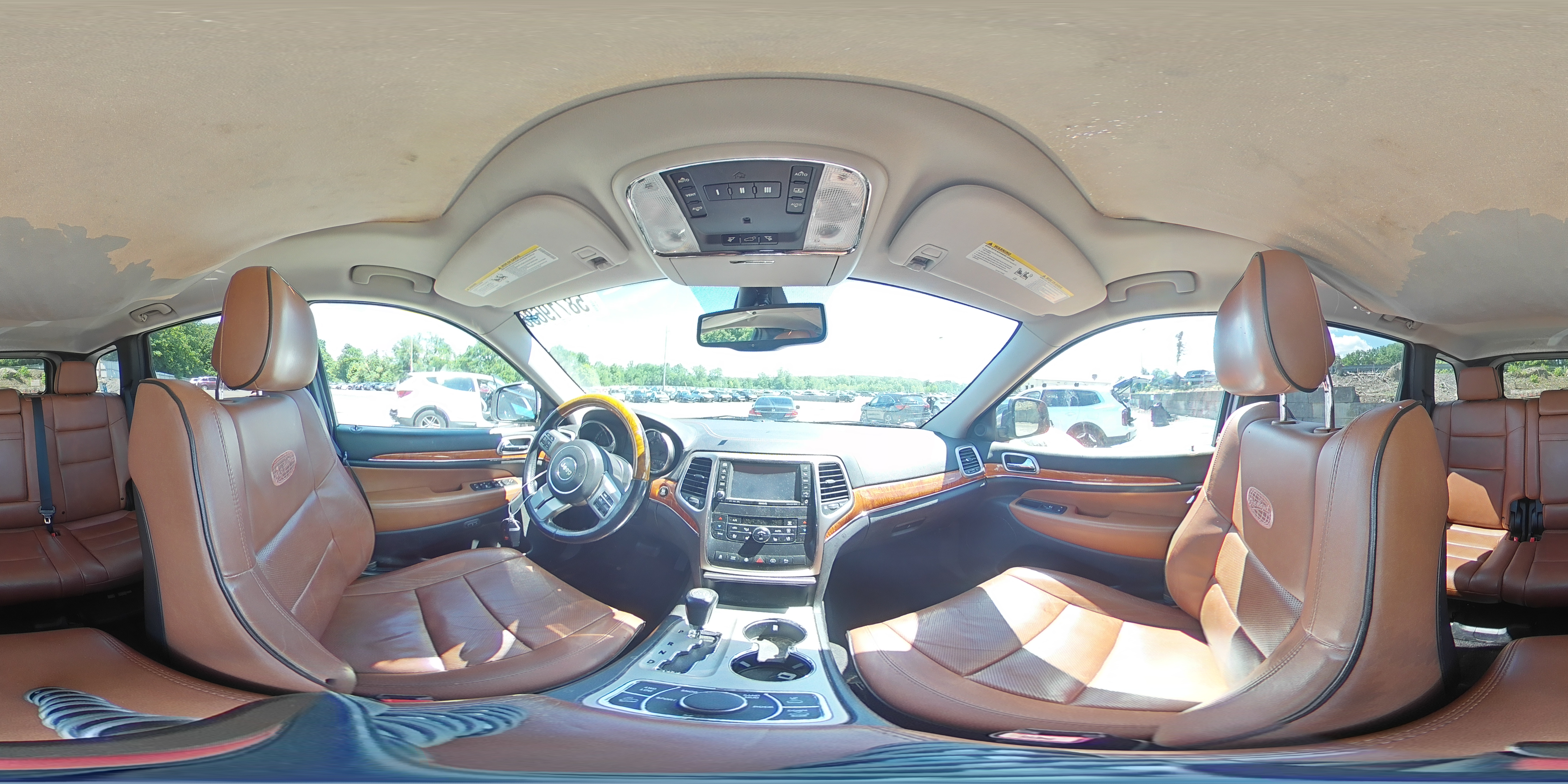 2013 Jeep Grand Cherokee Overland Black vin: 1C4RJFCT6DC644619