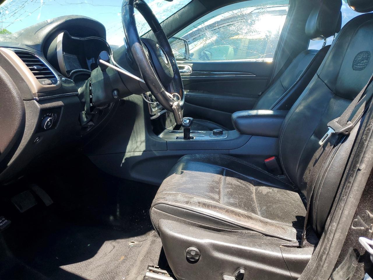 2014 Jeep Grand Cherokee Overland Black vin: 1C4RJFCT6EC146177
