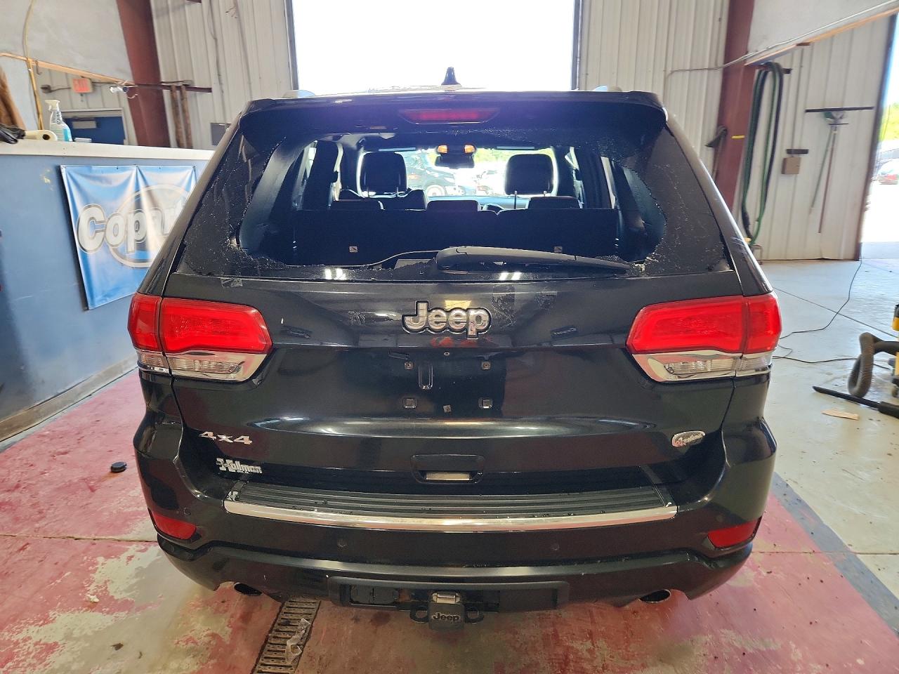 2014 Jeep Grand Cherokee Overland Black vin: 1C4RJFCT6EC146177