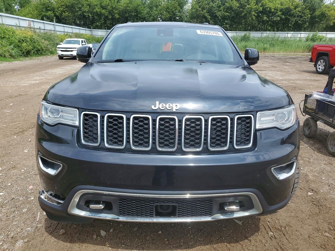 2014 Jeep Grand Cherokee Overland Gray vin: 1C4RJFCT6EC452912