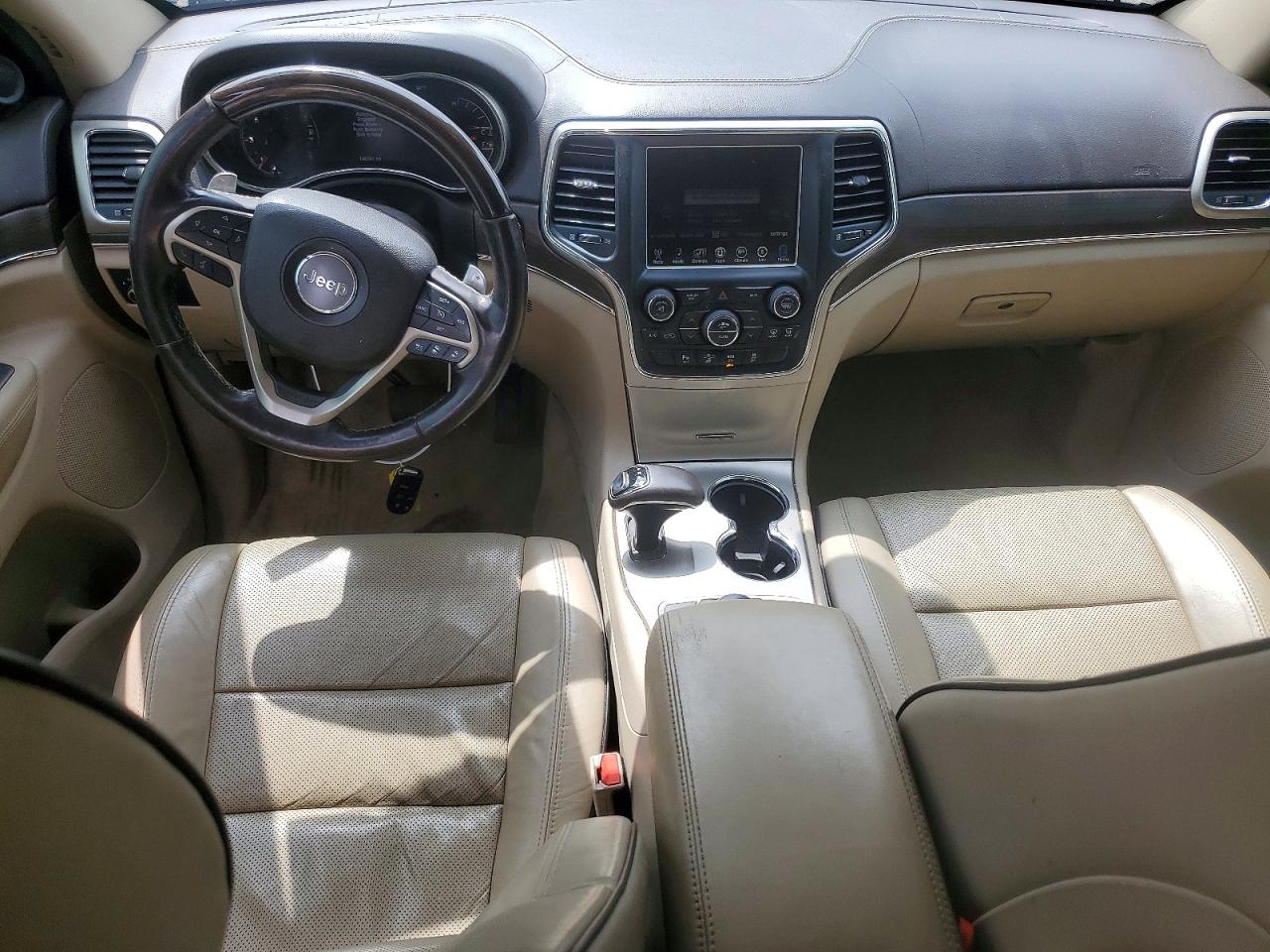 2014 Jeep Grand Cherokee Overland Gray vin: 1C4RJFCT6EC452912