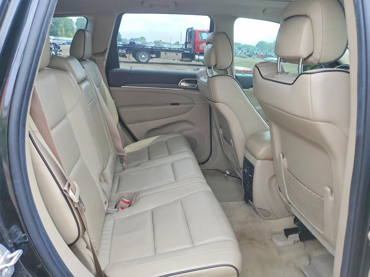 2014 Jeep Grand Cherokee Overland Gray vin: 1C4RJFCT6EC452912