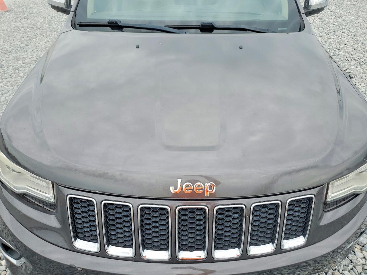 2015 Jeep Grand Cherokee Overland Gray vin: 1C4RJFCT6FC769123