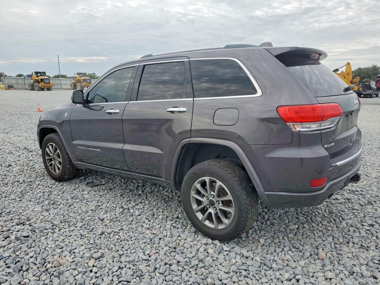 2015 Jeep Grand Cherokee Overland Gray vin: 1C4RJFCT6FC769123
