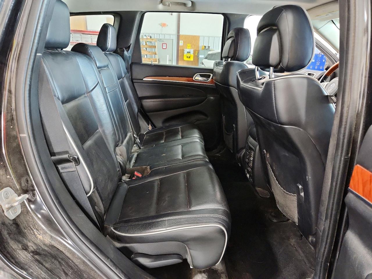 2012 Jeep Grand Cherokee Overland Black vin: 1C4RJFCT7CC135363