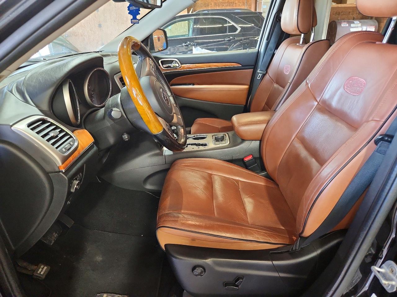 2012 Jeep Grand Cherokee Overland Black vin: 1C4RJFCT7CC162076