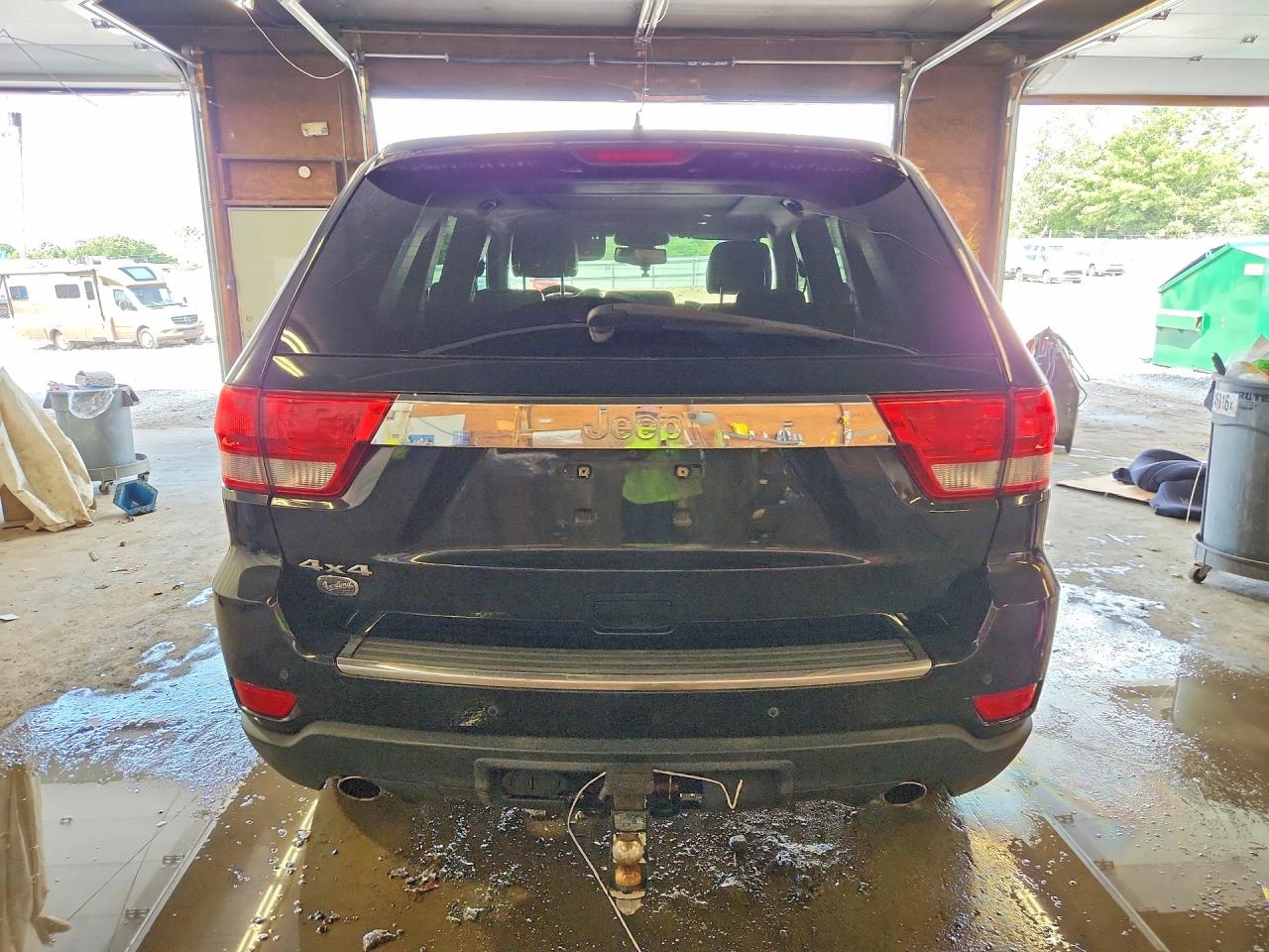 2012 Jeep Grand Cherokee Overland Black vin: 1C4RJFCT7CC162076