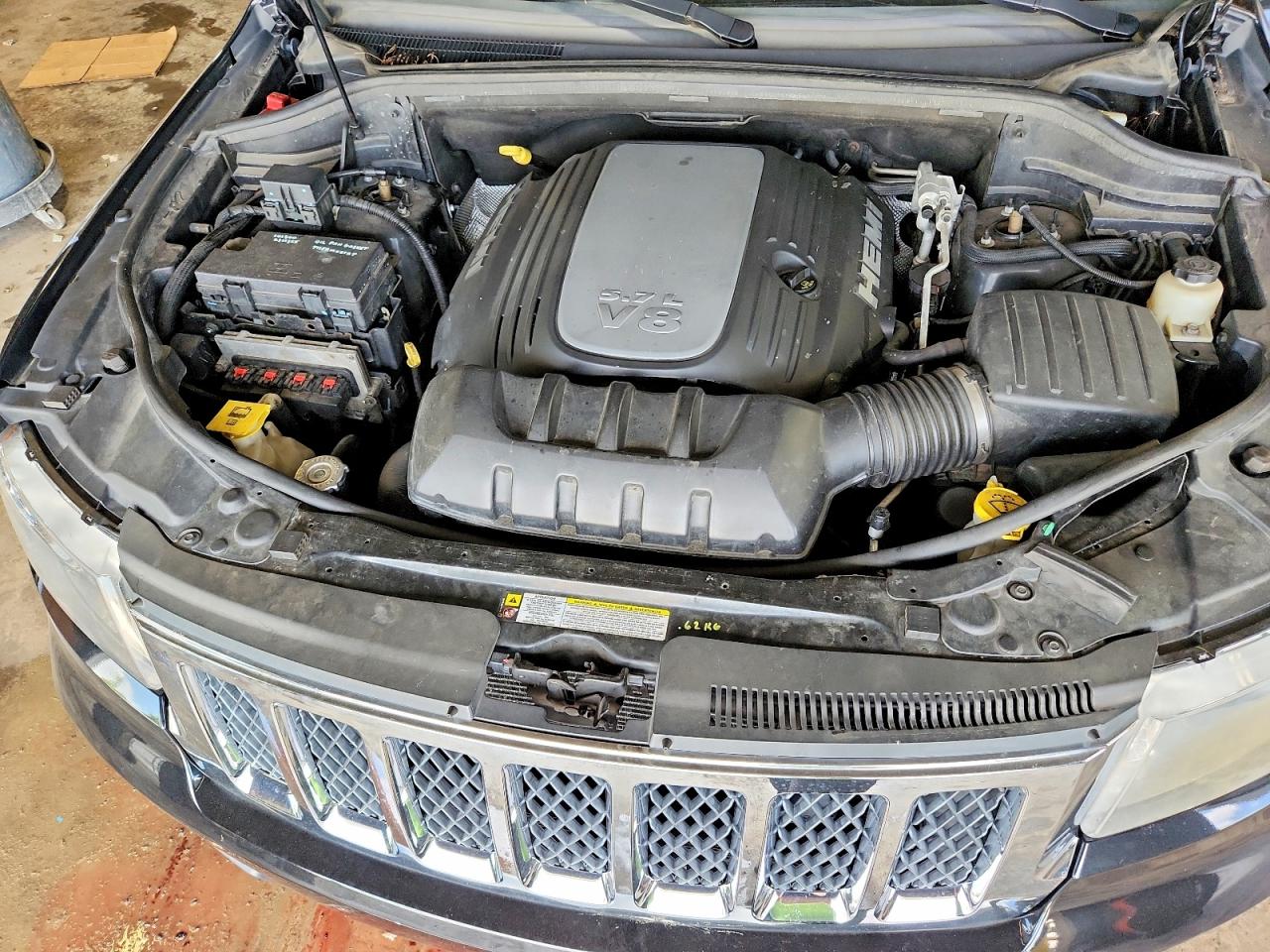 2012 Jeep Grand Cherokee Overland Black vin: 1C4RJFCT7CC162076