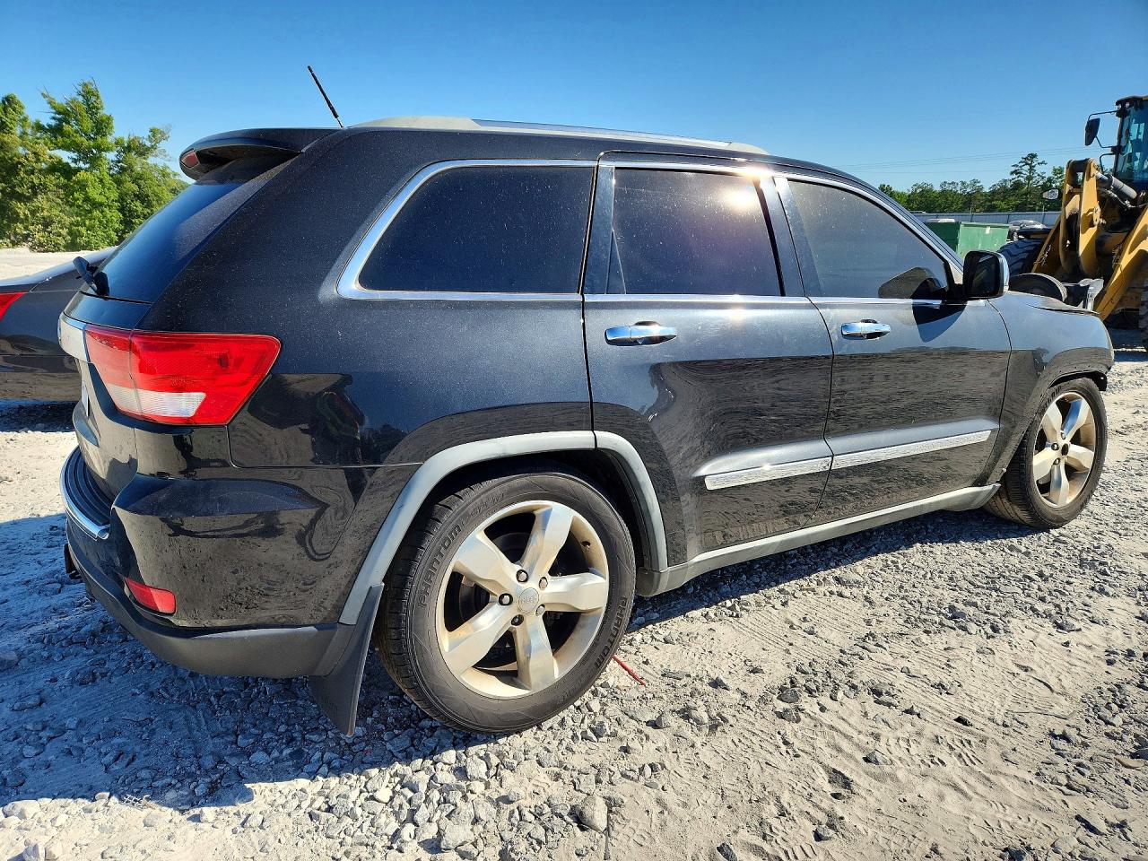 2012 Jeep Grand Cherokee Overland Черный vin: 1C4RJFCT7CC214743