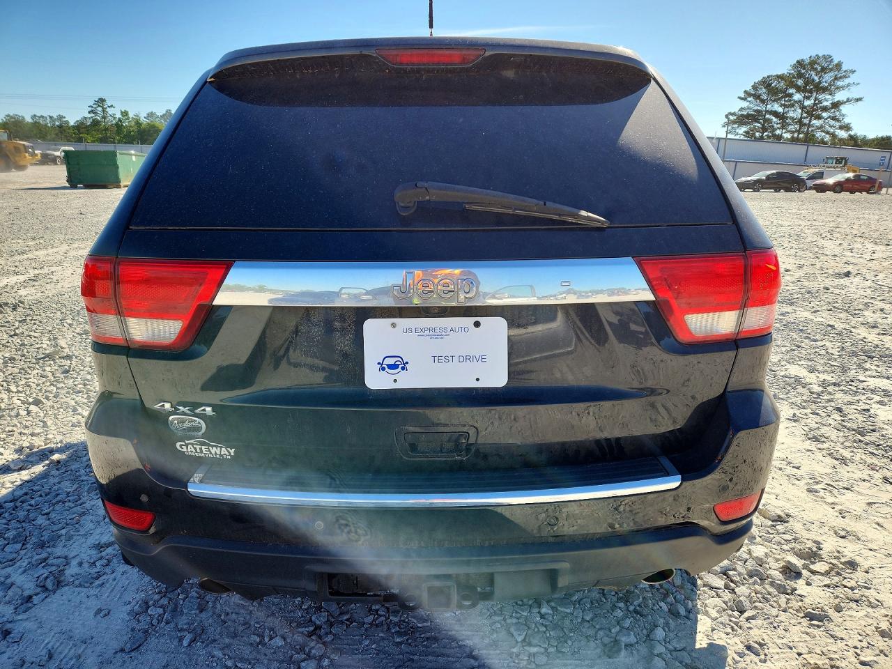2012 Jeep Grand Cherokee Overland Черный vin: 1C4RJFCT7CC214743