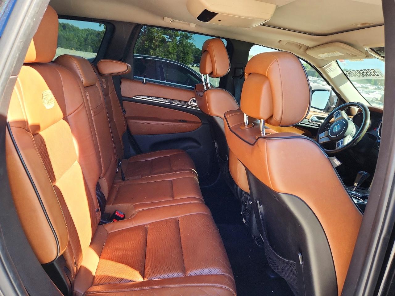 2012 Jeep Grand Cherokee Overland Черный vin: 1C4RJFCT7CC214743