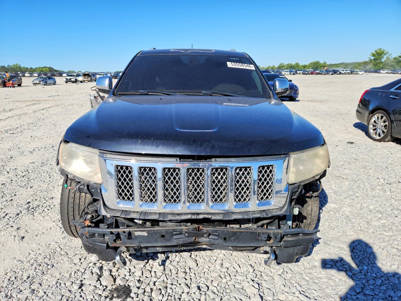 2012 Jeep Grand Cherokee Overland Черный vin: 1C4RJFCT7CC214743