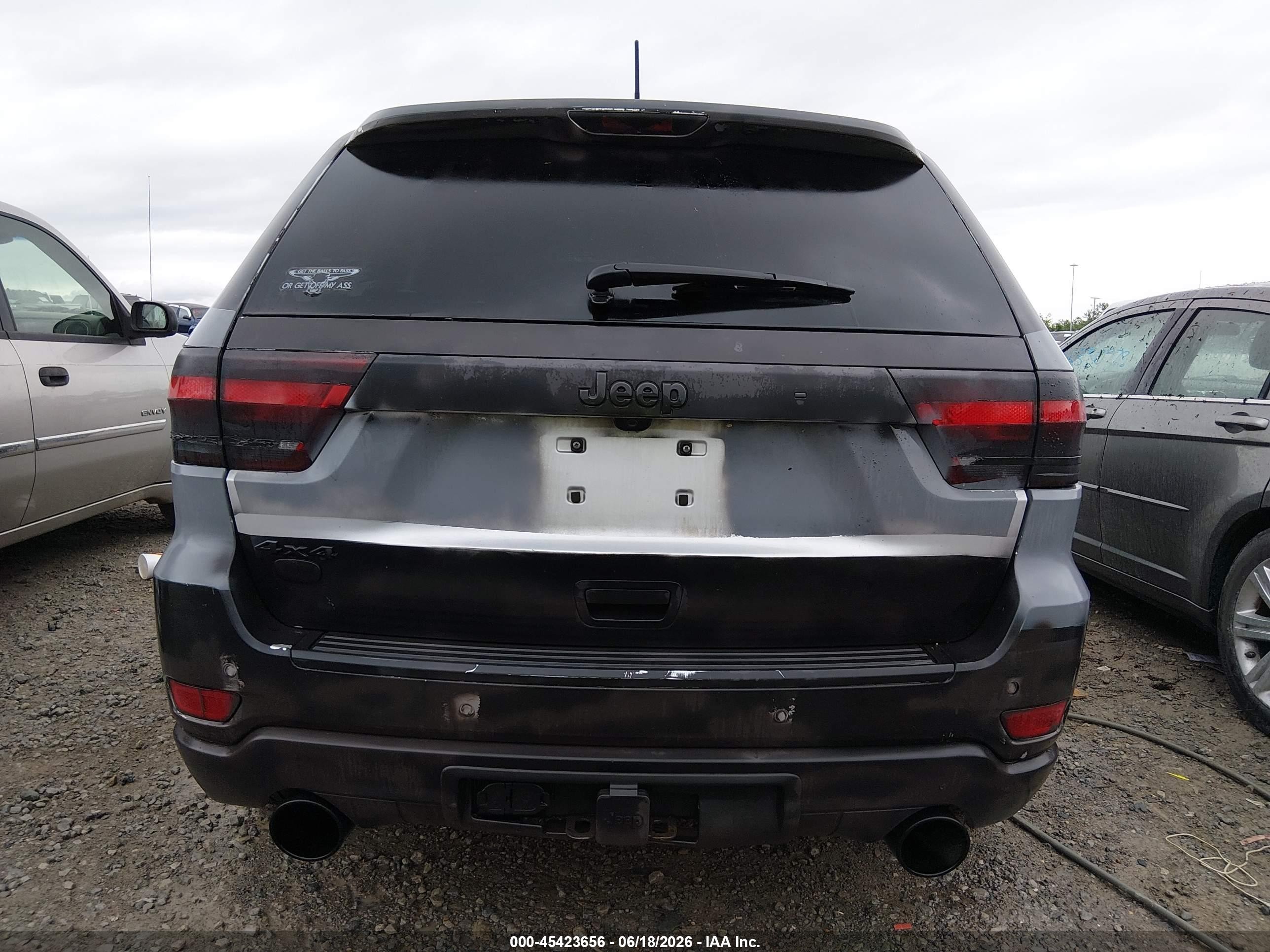 2012 Jeep Grand Cherokee Overland Gray vin: 1C4RJFCT7CC352024