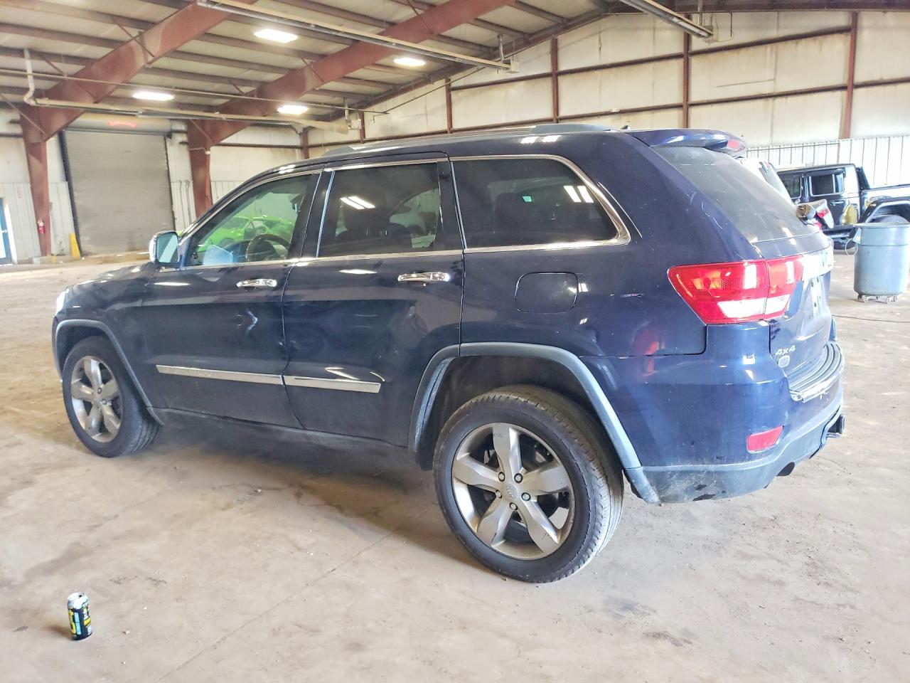 2013 Jeep Grand Cherokee Overland Blue vin: 1C4RJFCT7DC596662