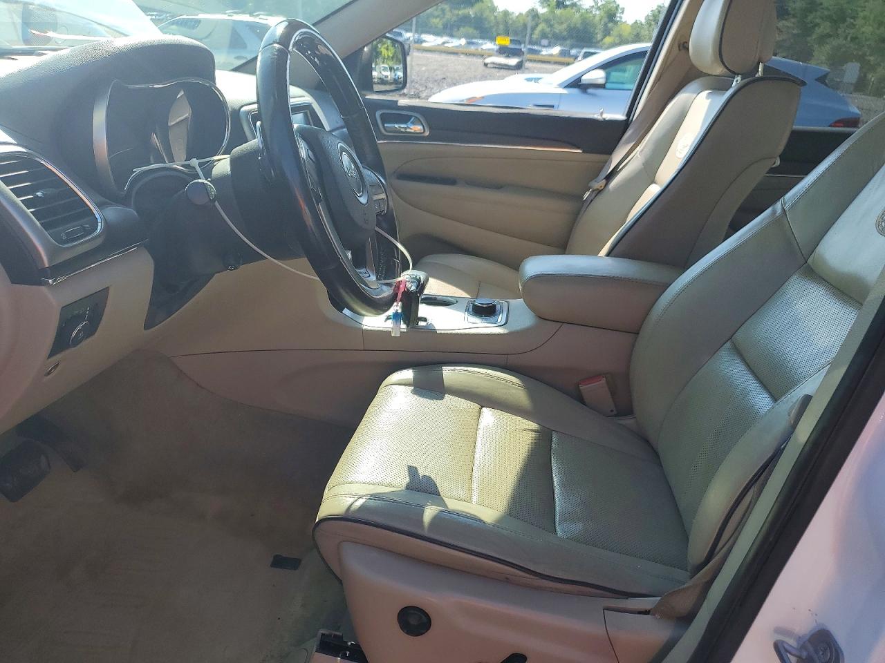2015 Jeep Grand Cherokee Overland Белый vin: 1C4RJFCT7FC761483
