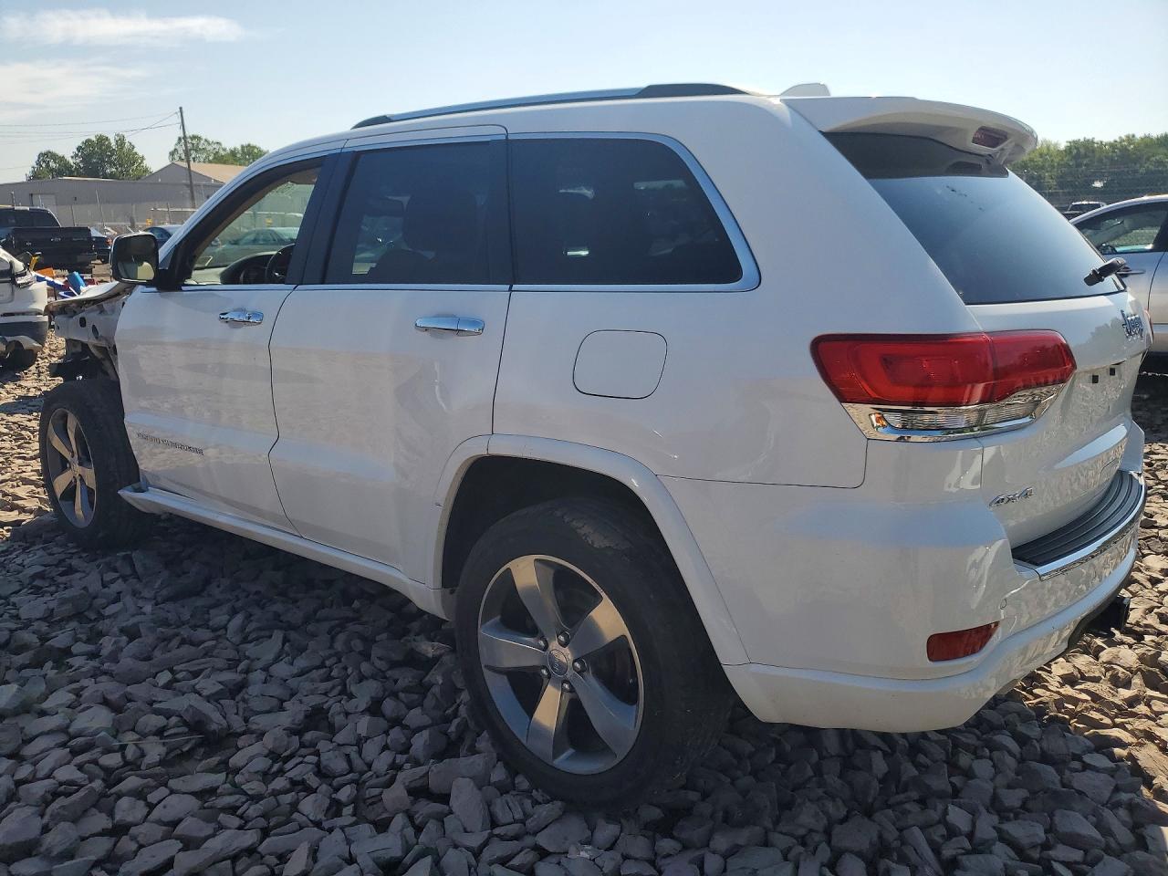 2015 Jeep Grand Cherokee Overland Белый vin: 1C4RJFCT7FC761483