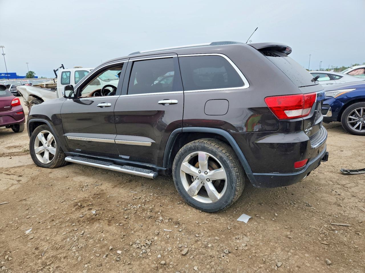 2012 Jeep Grand Cherokee Overland Brown vin: 1C4RJFCT8CC265250